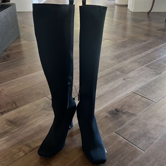 Circus by Sam Edelman Emelina Stretch Knit Boots Black US 9 - Picture 3 of 7